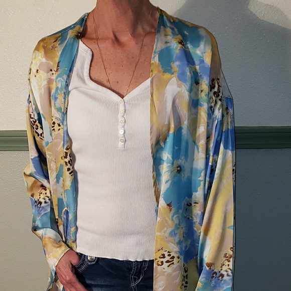 💟HP💟🌻Gauzy Kimono - Picture 3 of 8